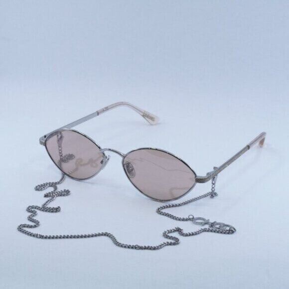 🕶️ New Jimmy Choo SONNY/S 9F6/2S Sunglasses - Peach Palladium Pink Frame - Picture 1 of 14